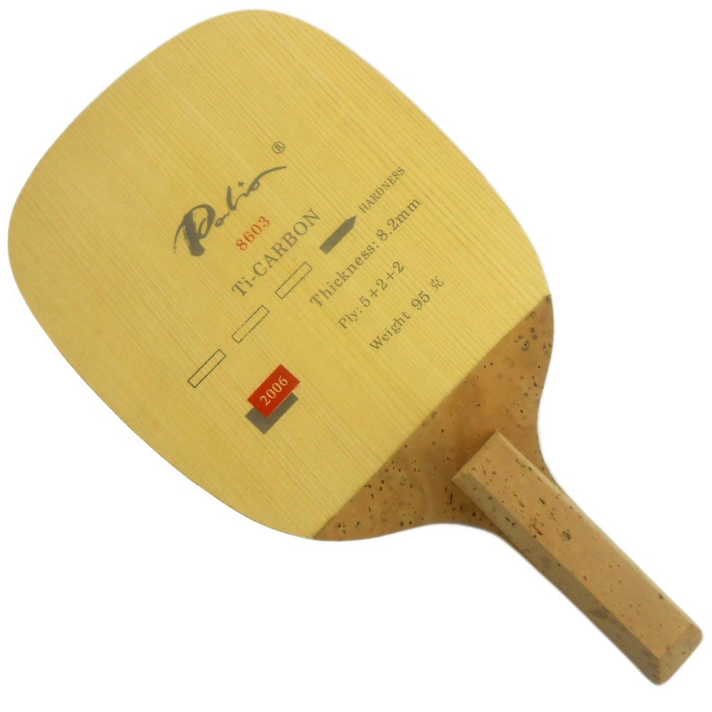 Table Tennis Padel - PALIO 8603 Carbon Titanium rakietka do
