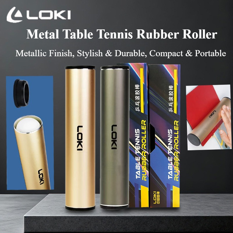 Table Tennis Game Pc - LOKI Metalowy Pojemnik na Gumki do