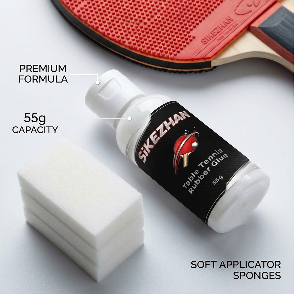 Klej do gum do tenisa stołoweg – Table Tennis Padel recenzja i cena