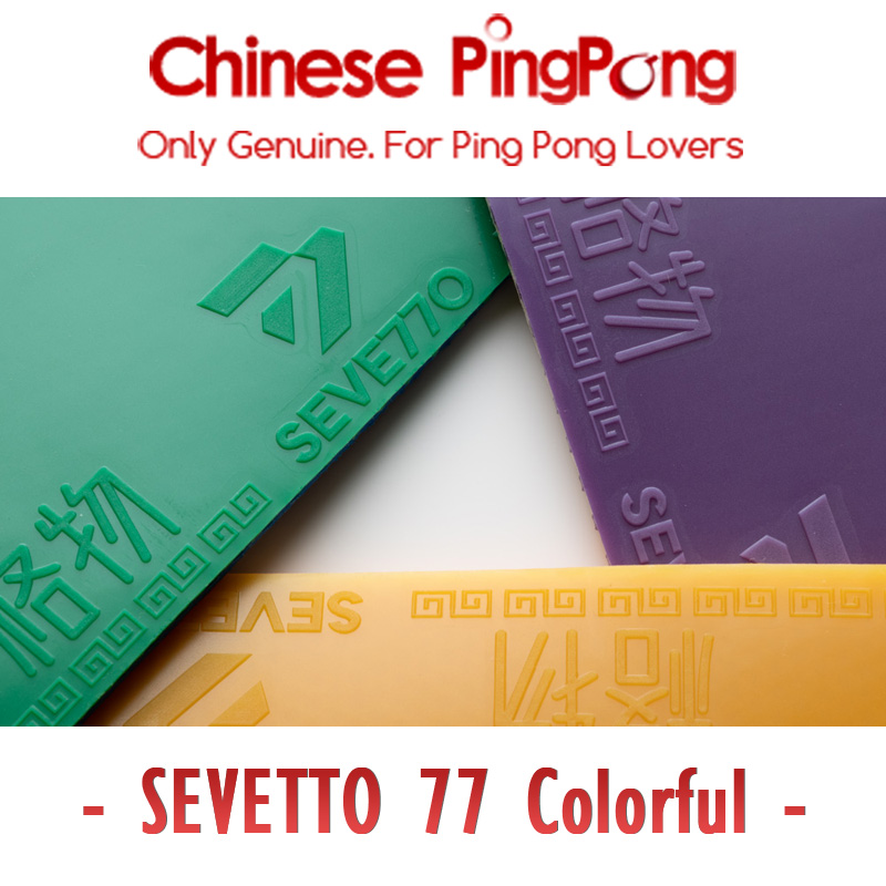 SEVETTO 77 Kolorowa guma do te – Table Tennis Padel recenzja i cena